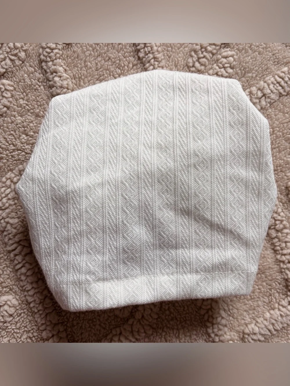 Baby Girl 0-24M Big Bow Beanies - Turban Hats With Bow Solid Color 3 Pack